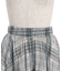 シワ加工チェック柄スカート