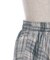 シワ加工チェック柄スカート