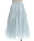 レース×チュールスカート