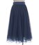 レース×チュールスカート