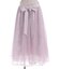 レース×チュールスカート