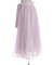 レース×チュールスカート