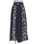 ローズベルト付ジャカードスカート