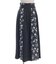 ローズベルト付ジャカードスカート