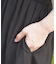 裾レース楊柳ワイドパンツ