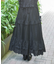 ティアードコットンレーススカート