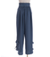 ダブルベルトワイドパンツ