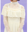 オフショルフリルロングワンピース