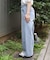 ワイドストレートデニムパンツ