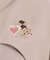 ビスケット刺繍レイヤードブラウス