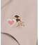 ビスケット刺繍レイヤードブラウス