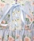 花柄ティアードキャミワンピース