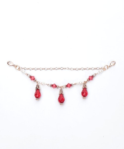 彼岸花イヤリング＆襟クリップ｜アクシーズファムの通販｜&mall