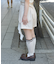 ベルト付きフラシショートパンツ
