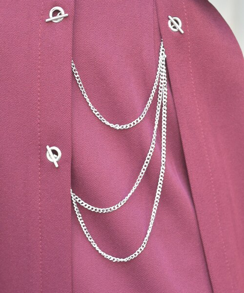ダブルチェーンプリーツスカート｜アクシーズファムの通販