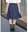 ダブルチェーンプリーツスカート