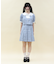 バイカラードッキングミニワンピース