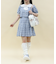 バイカラードッキングミニワンピース