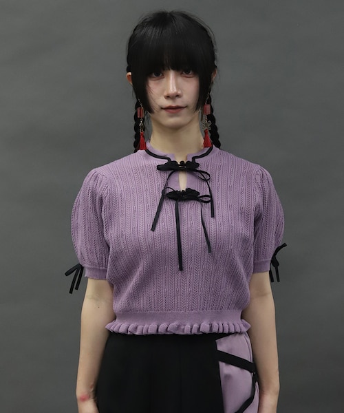 アクシーズ　チャイナ チャイナ風モチーフシューズ | outlet | axes femme online shop