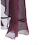 オフショル風フリルガウン
