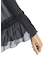 オフショル風フリルガウン