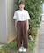サイドレースラインパンツ