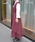 フィッシュテールロングジレ
