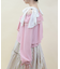 オフショルシフォンブラウス