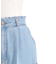 裾レースデニムストレートパンツ