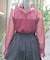 フリル袖シアーインナー
