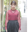 フリル袖シアーインナー
