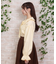 バブーシュカ付スモック風ブラウス
