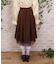 スカラップ×カットワークスカート