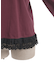 くまボア刺繍裾レースＴシャツ