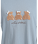 くまボア刺繍裾レースＴシャツ
