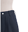 サイドレースフレアデニムパンツ