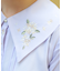 金木犀刺繍襟ブラウス