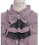 リボン×ジャボブローチ付ブラウス