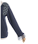 チェック柄シフォンリボンプルオーバー