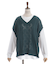 ニットベスト×Ｔシャツセット