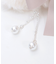 リボン×ファーヘアクリップ