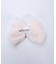 レース×ファーリボンクリップ