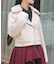 ファー襟カットスエードコート