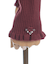 バラボトルネックリブニット