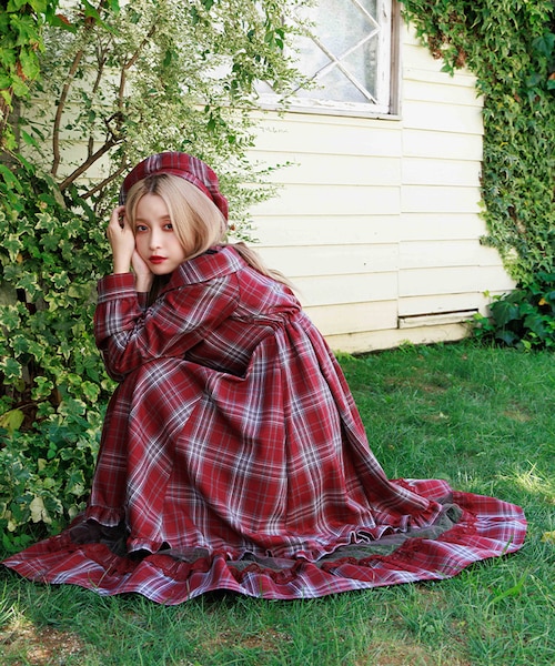 アクシーズファム　チェック3点セット axes femme online shop |