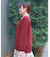 蝶刺繍ロングニットカーディガン