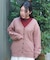 蝶刺繍ロングニットカーディガン