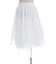 レース×チュールイレヘムスカート