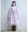レース×チュールイレヘムスカート