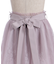 レース×チュールイレヘムスカート